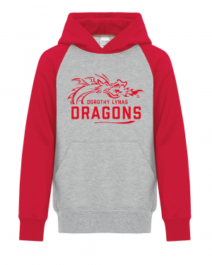 DL Youth Two Tone Hoodie - Optional Personalized Name