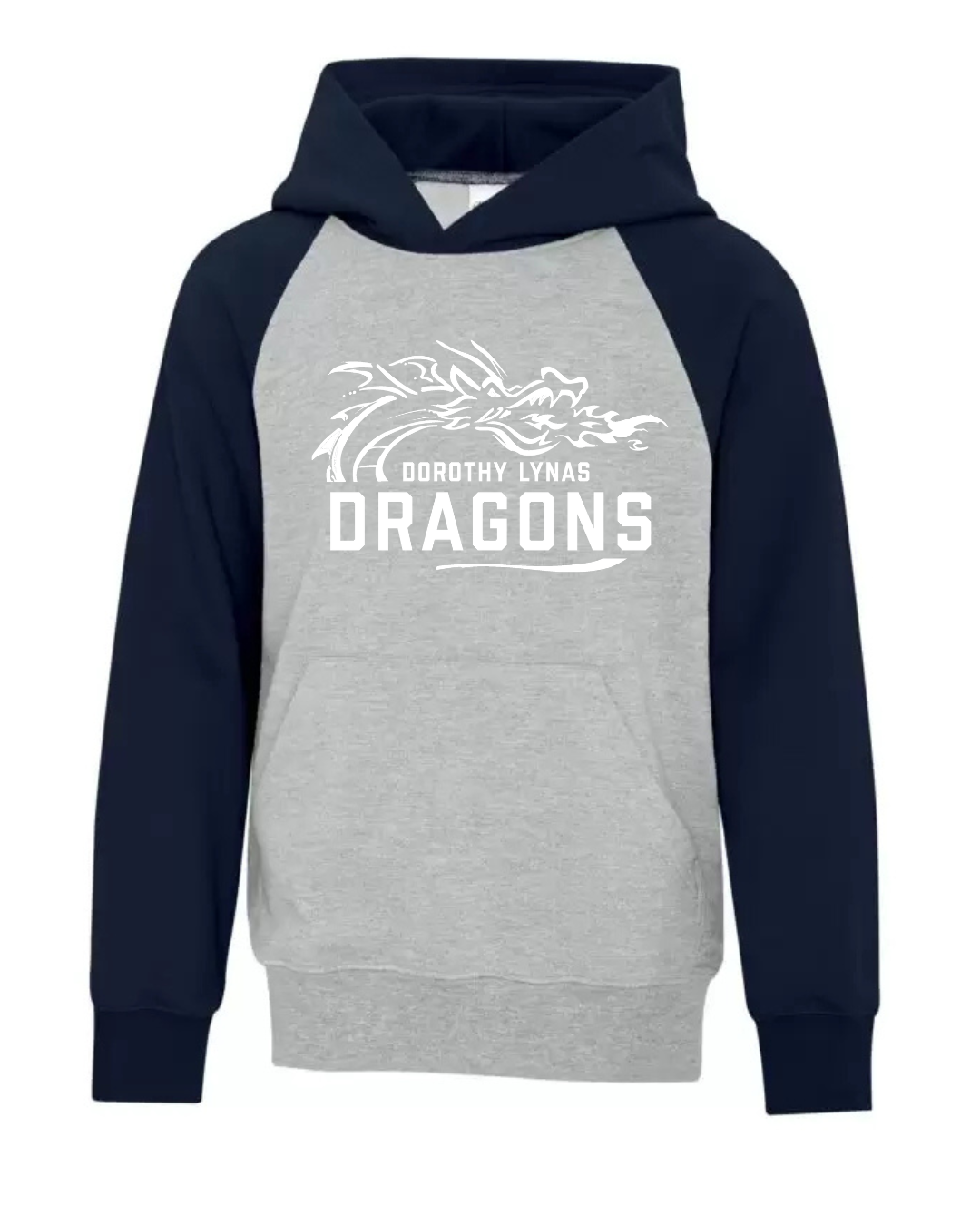 DL Youth Two Tone Hoodie - Optional Personalized Name - Image 5