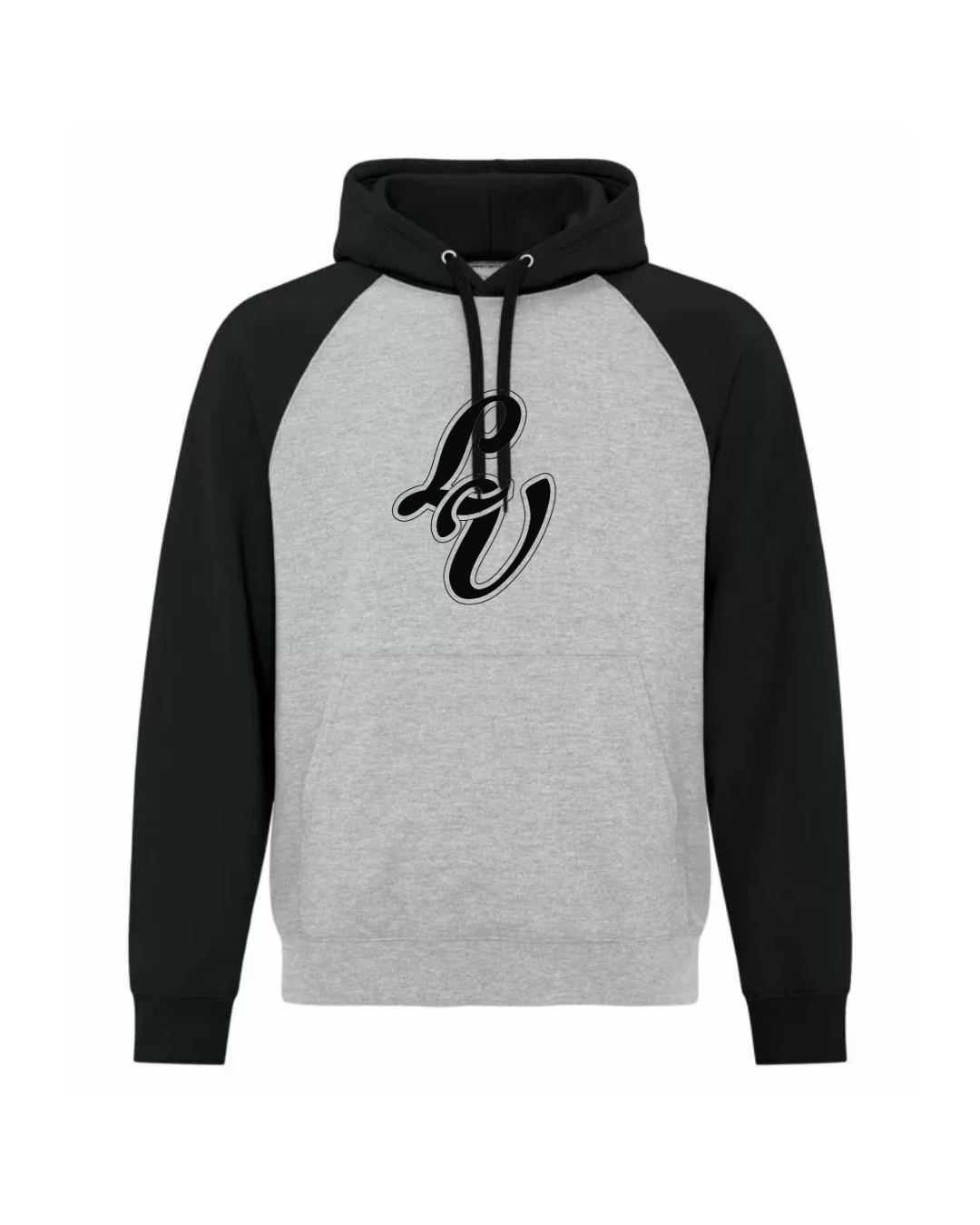 LVLL Adult Two Tone Hoodie - Optional Personalized Name - Image 2