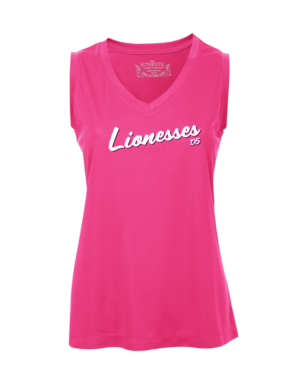 D5 Adult Pro Sleeveless V-Neck Tank - Image 3