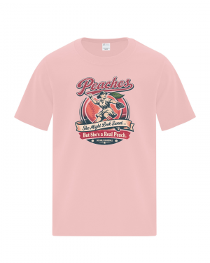 D5 Adult Belles/ Peaches T-Shirt - Peaches
