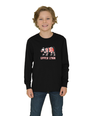 ULE Youth Long Sleeve Cotton T-Shirt - Choose your logo!